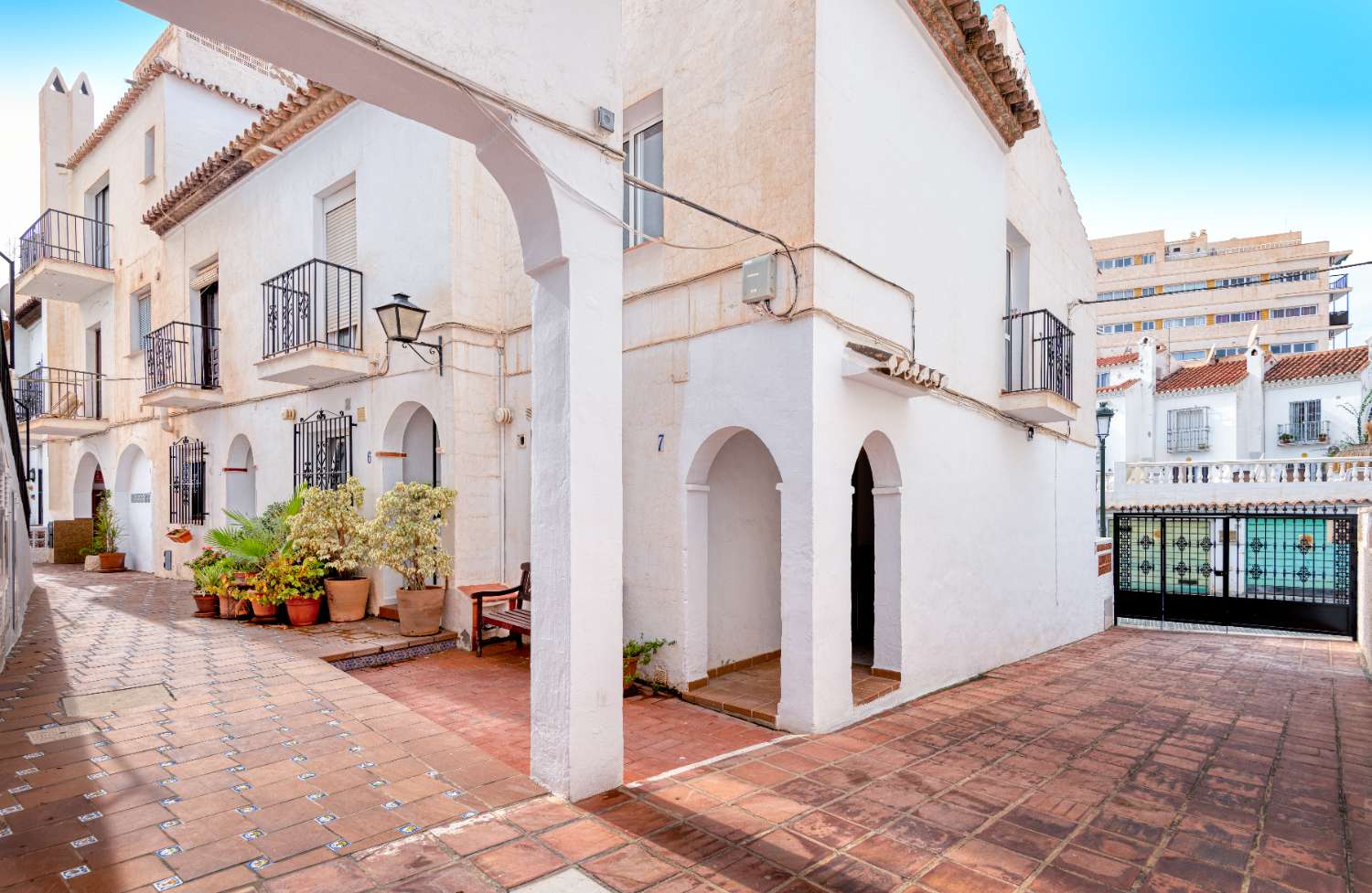 Maison jumelée à vendre près de la plage de Burriana à Nerja