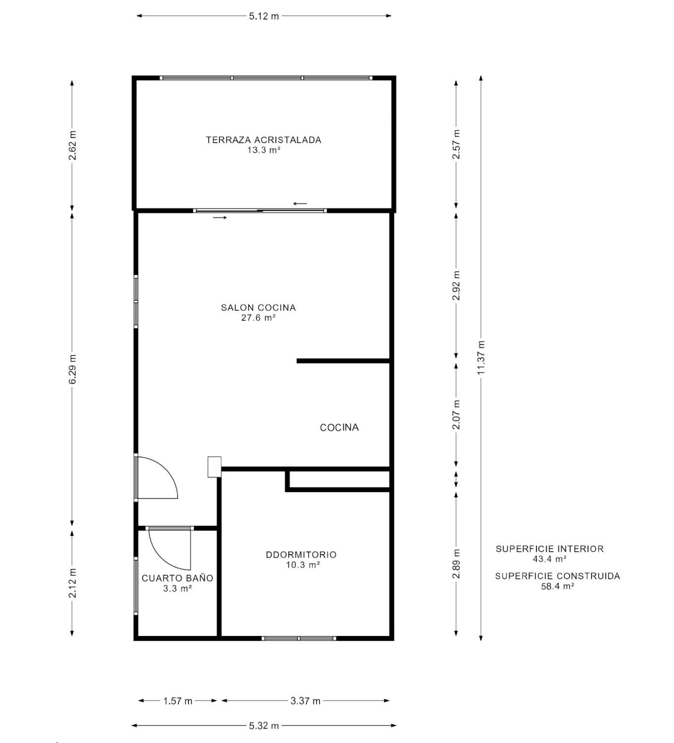 Dachgeschosswohnung zu verkaufen in Urb. Paco Romo, Nerja