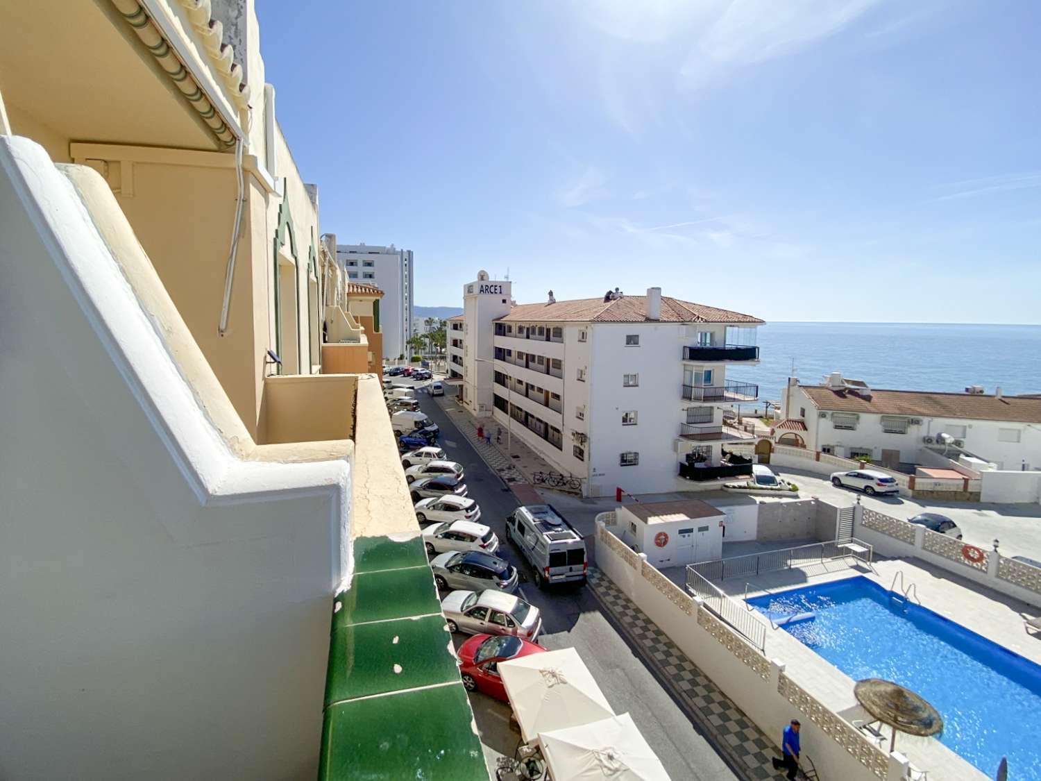 Top floor apartment for sale situated in Nerja, Torrecilla Beach