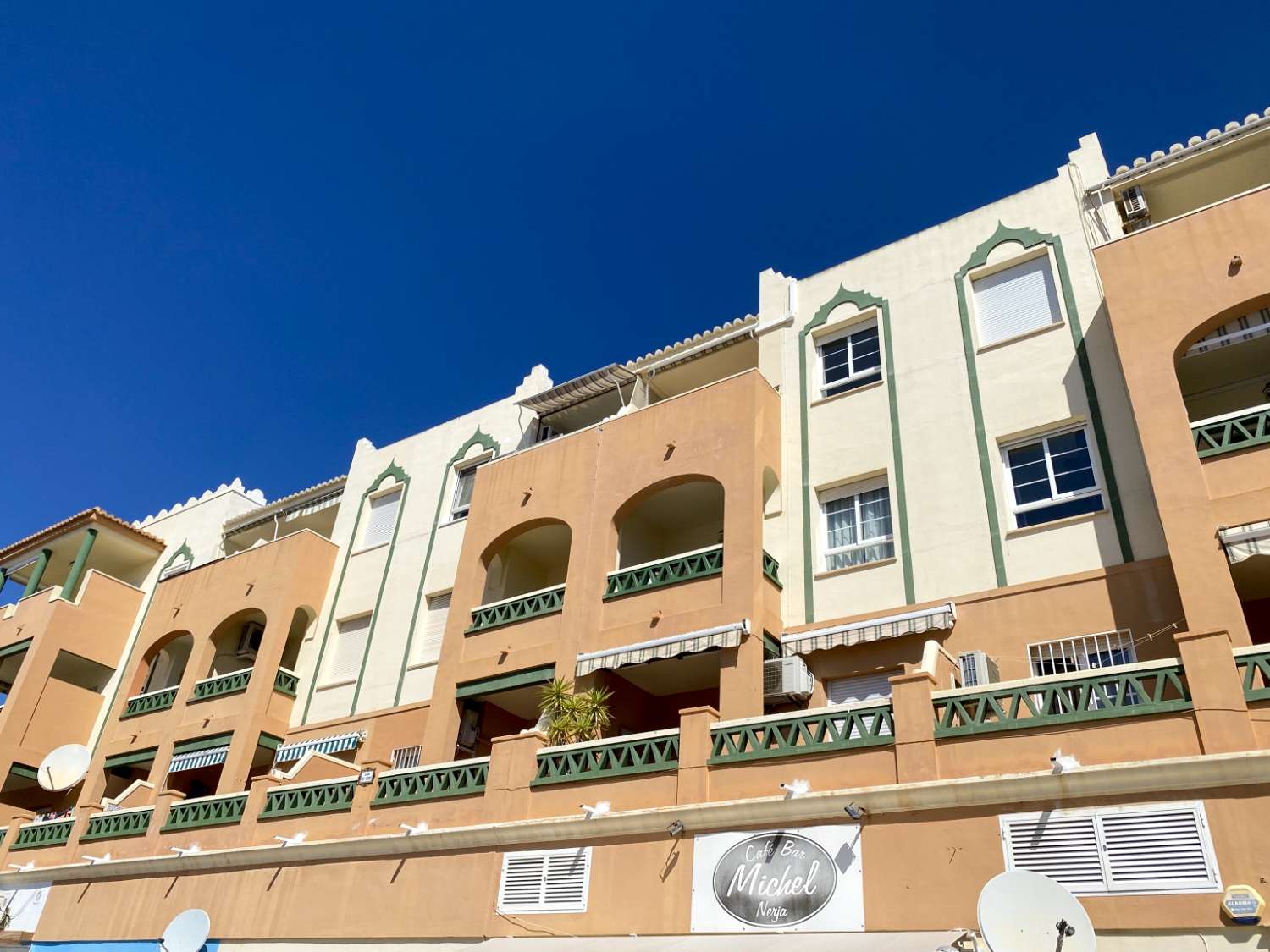 Top floor apartment for sale situated in Nerja, Torrecilla Beach