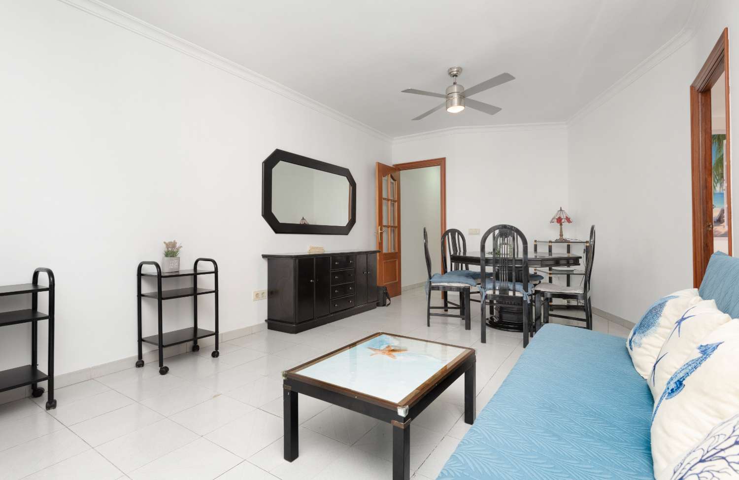 Ruim en licht appartement in het centrum van Nerja – 2 slaapkamers en een eigen balkon