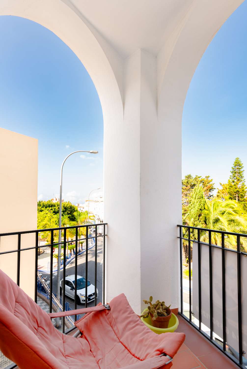 Ruim en licht appartement in het centrum van Nerja – 2 slaapkamers en een eigen balkon
