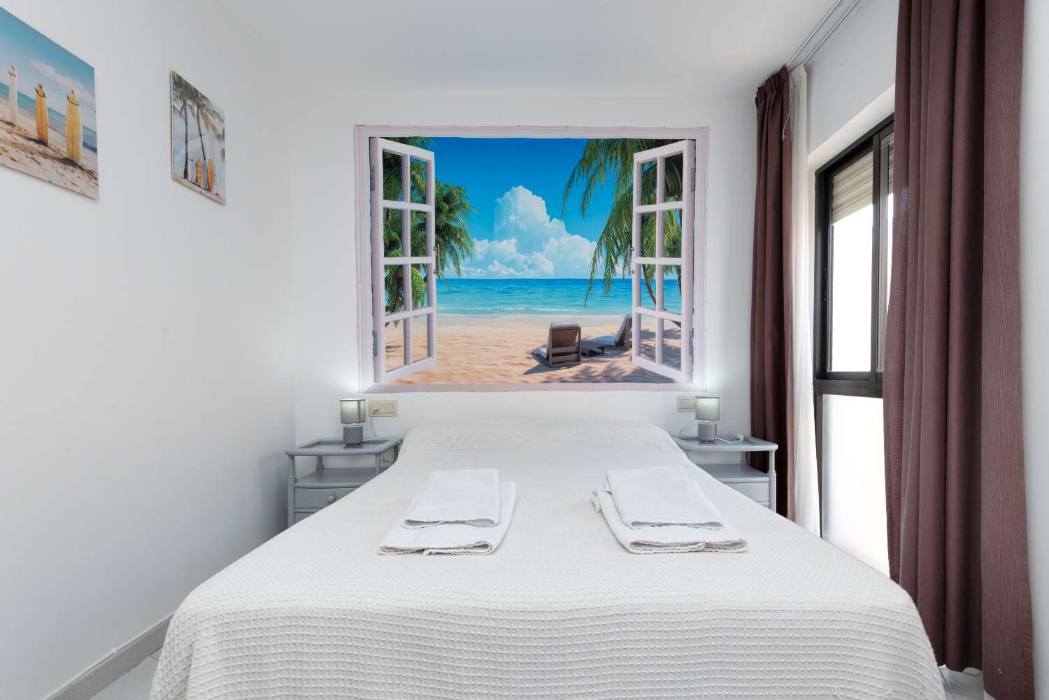 Ruim en licht appartement in het centrum van Nerja – 2 slaapkamers en een eigen balkon