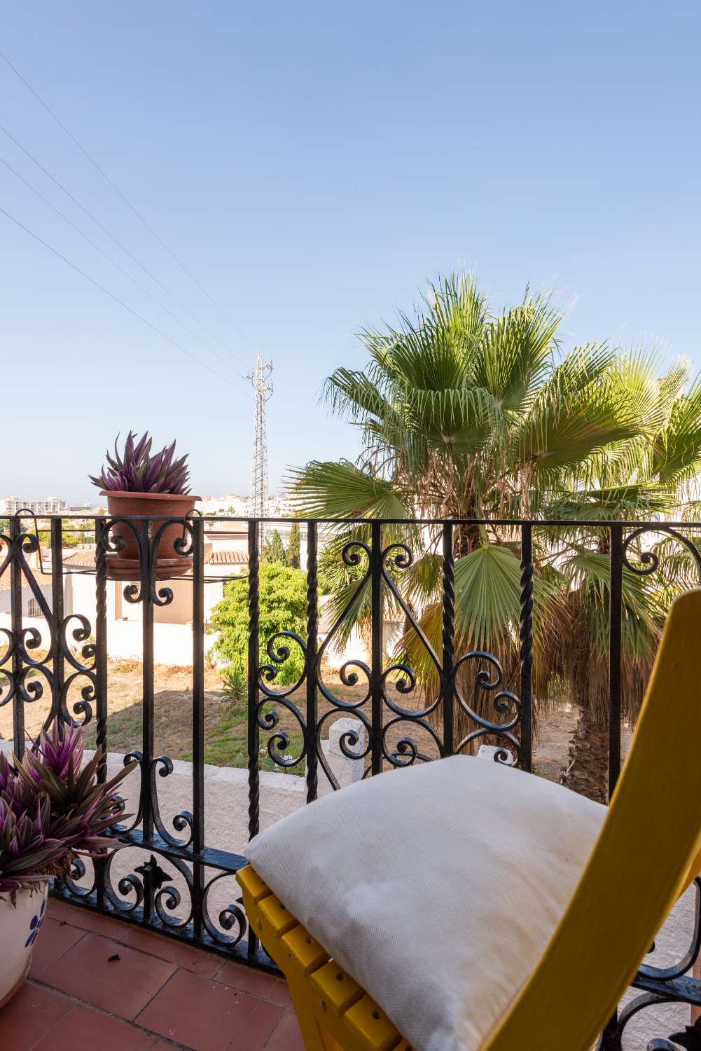 Appartement d'angle de deux chambres avec vue sur la mer à Paco Romo, Nerja