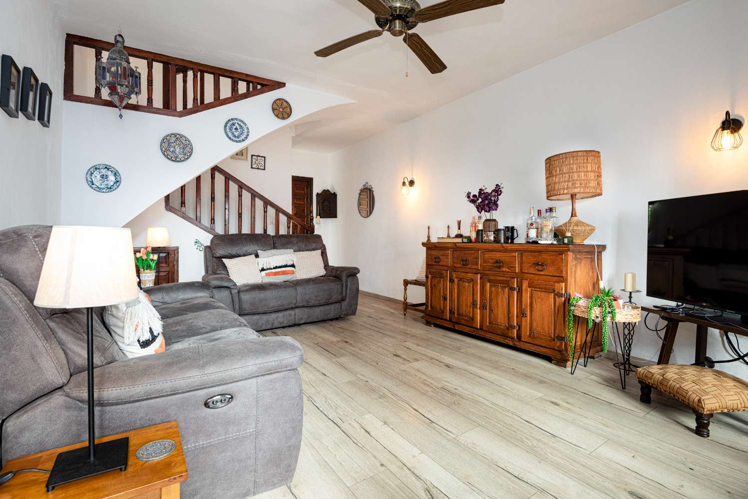 Beautiful Characterful Nueva Nerja Townhouse for Sale Near Burriana Beach