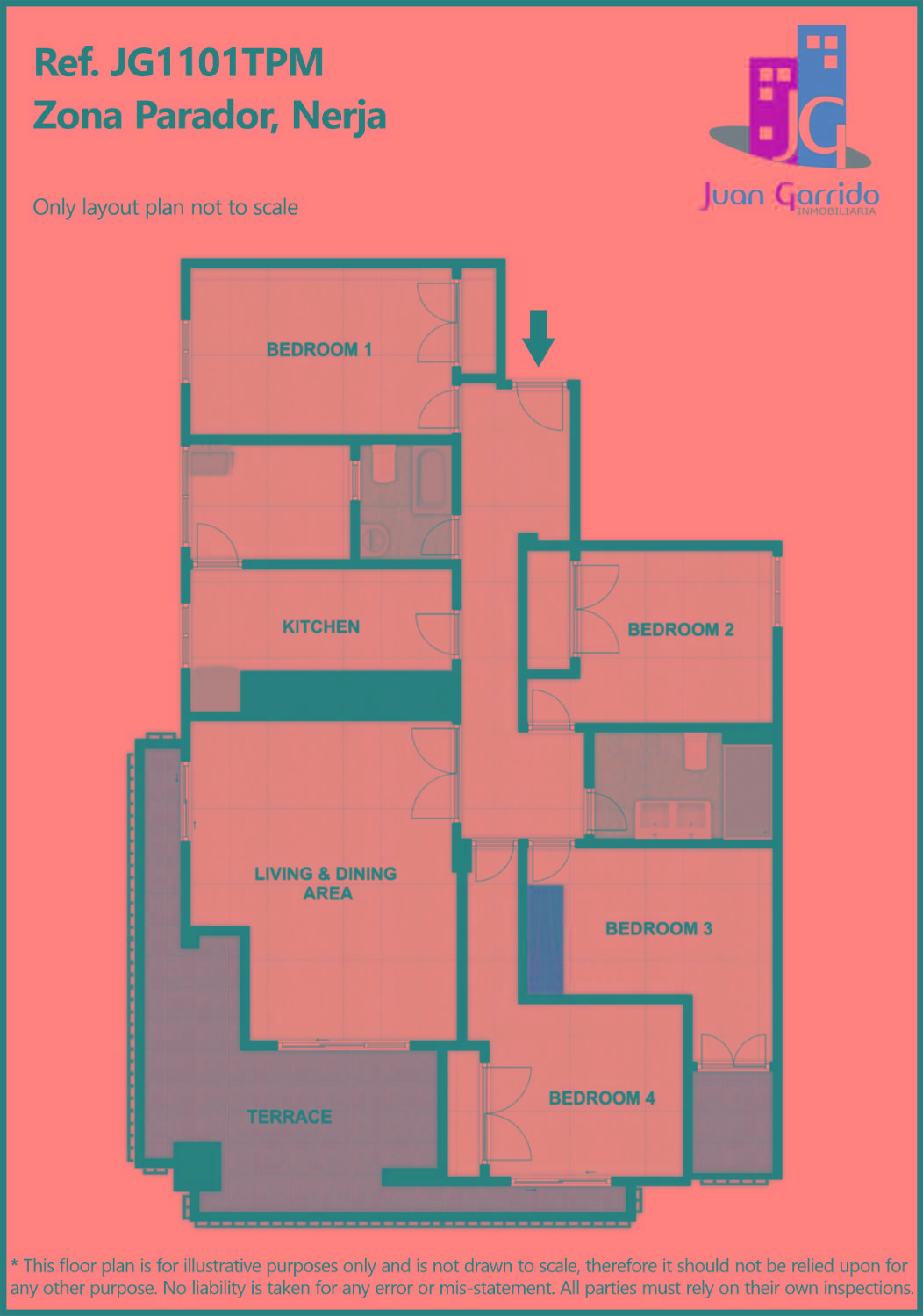 Lejlighed til salg i Centro (Nerja)