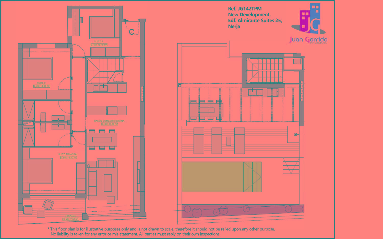 Exclusive Contemporary Penthouse with Private Rooftop Pool in Torrecilla, Nerja
