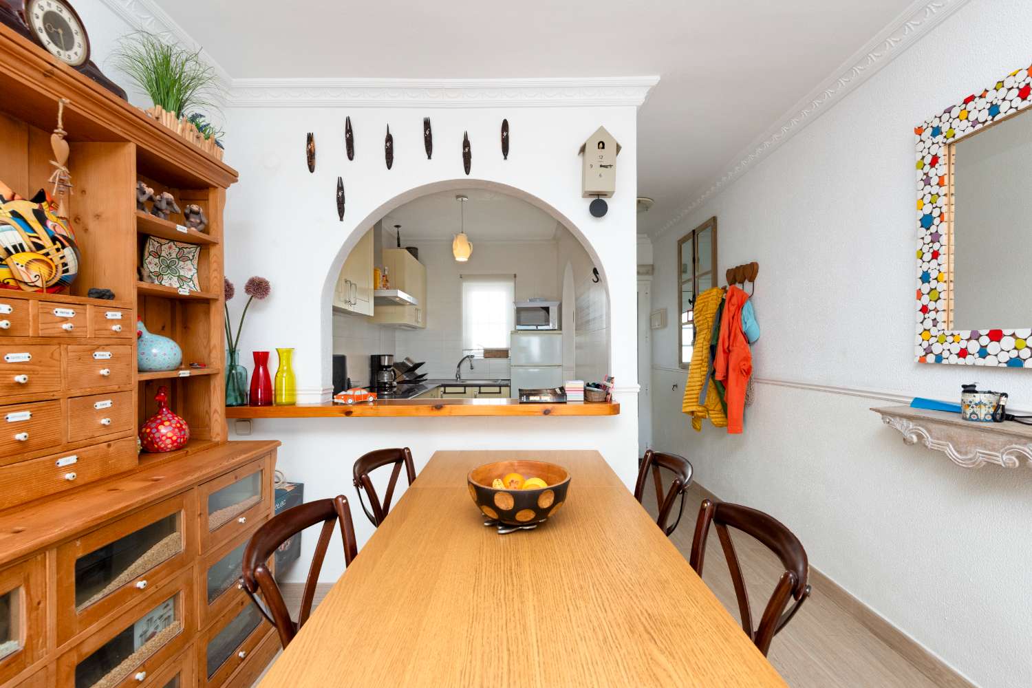 Leilighet til salgs med flott havutsikt beliggende i La Noria Nerja