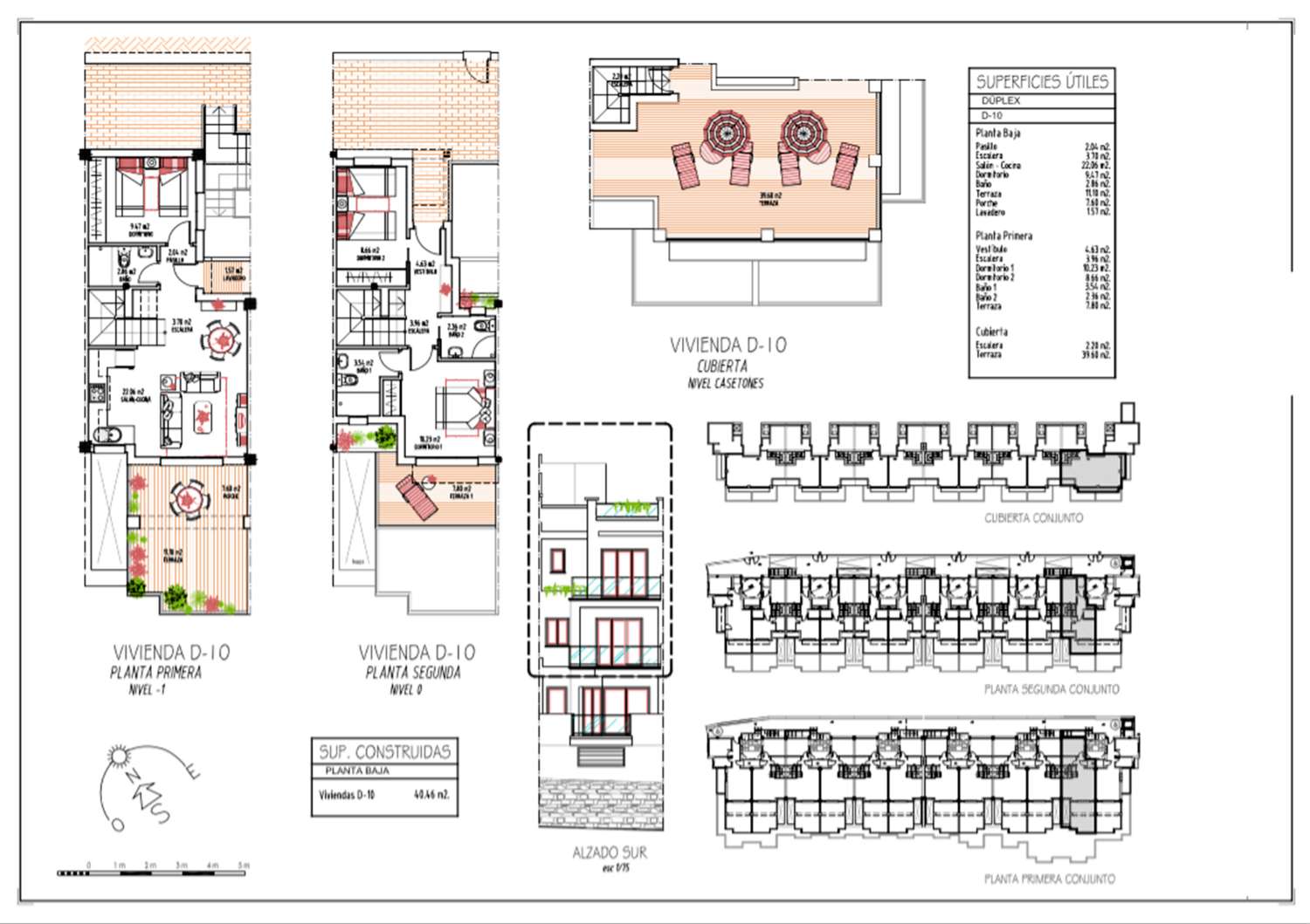 Newly built duplex apartment with great sea views