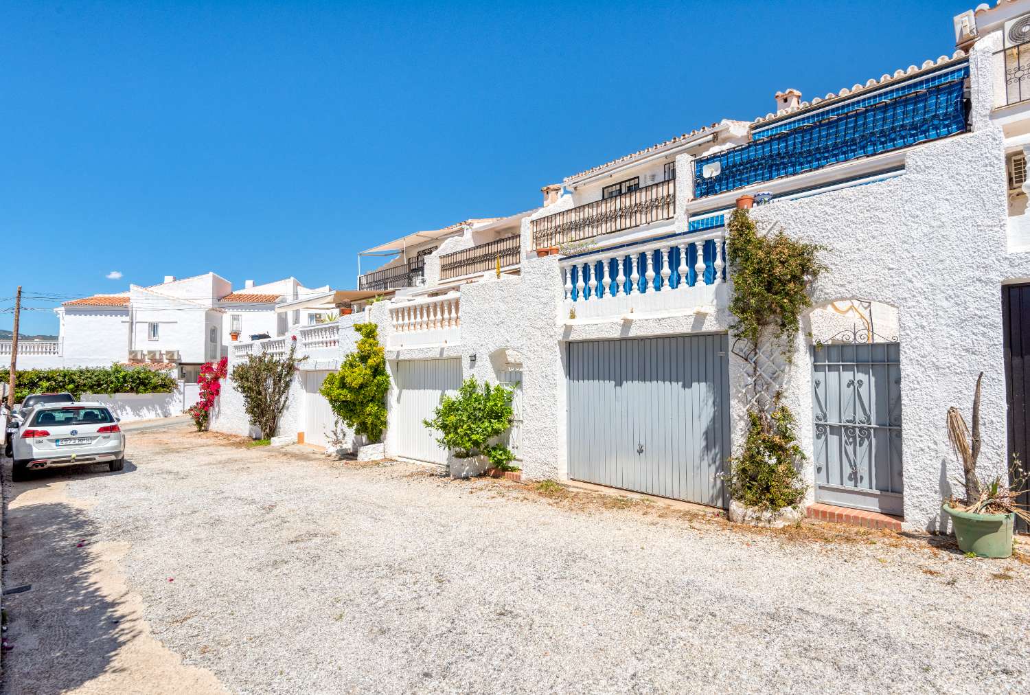 Velpresentert rekkehus med havutsikt i El Algarrobo, Nerja