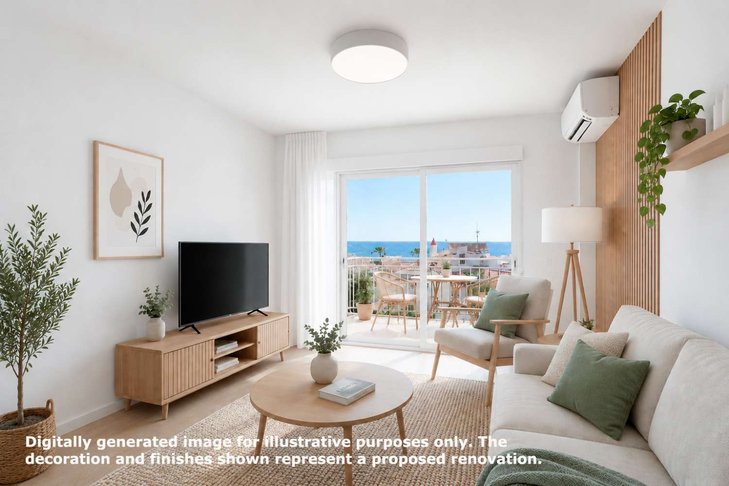 Lägenhet med havsutsikt i Prime Parador Location – Edificio Acapulco, Nerja