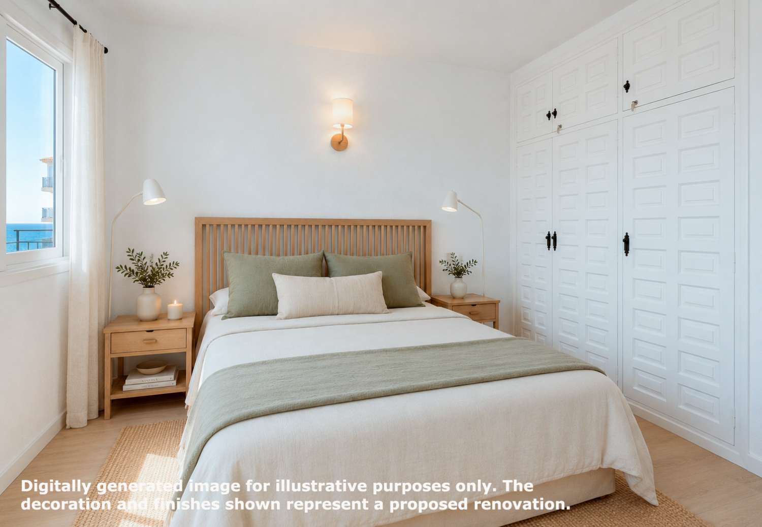 Lägenhet med havsutsikt i Prime Parador Location – Edificio Acapulco, Nerja