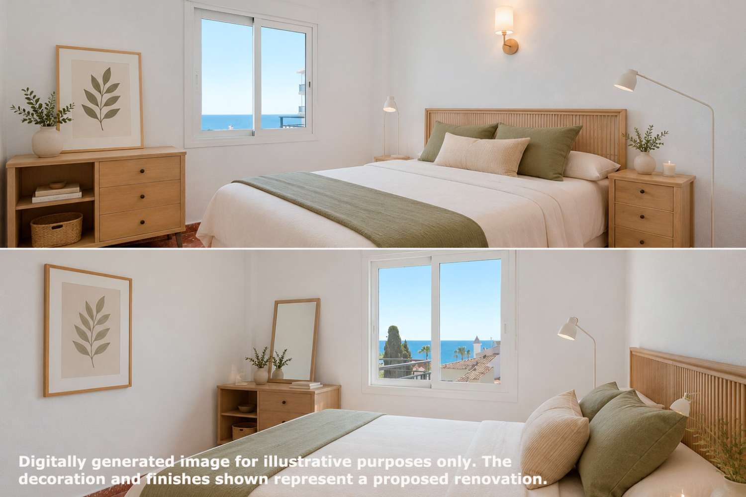 Lägenhet med havsutsikt i Prime Parador Location – Edificio Acapulco, Nerja