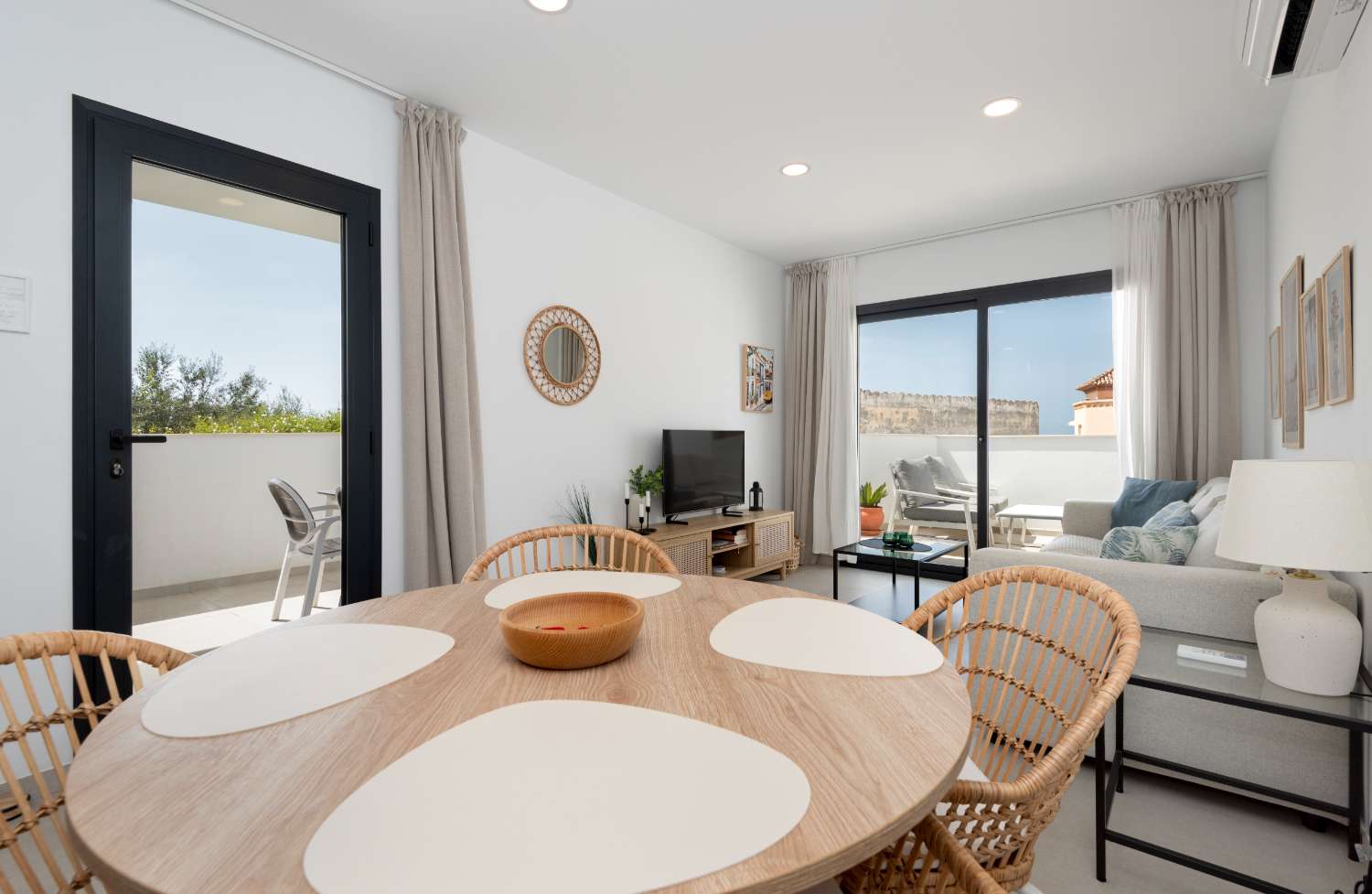 Elegant Newly Built Corner Apartment with Sea Views