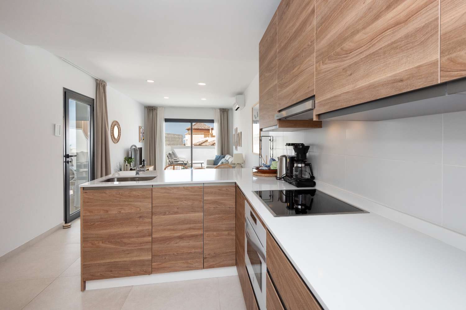 Elegant Newly Built Corner Apartment with Sea Views