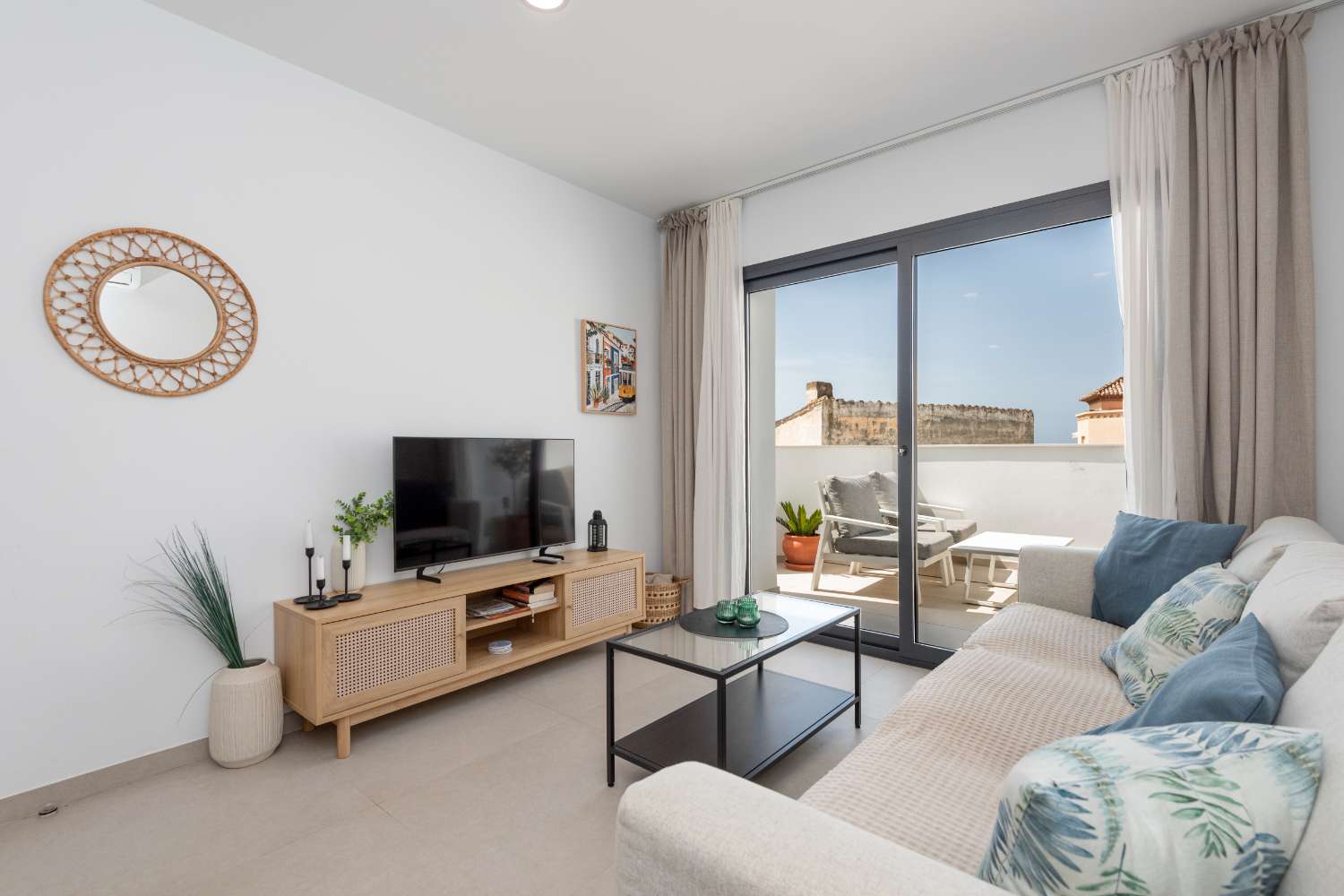 Elegant Newly Built Corner Apartment with Sea Views