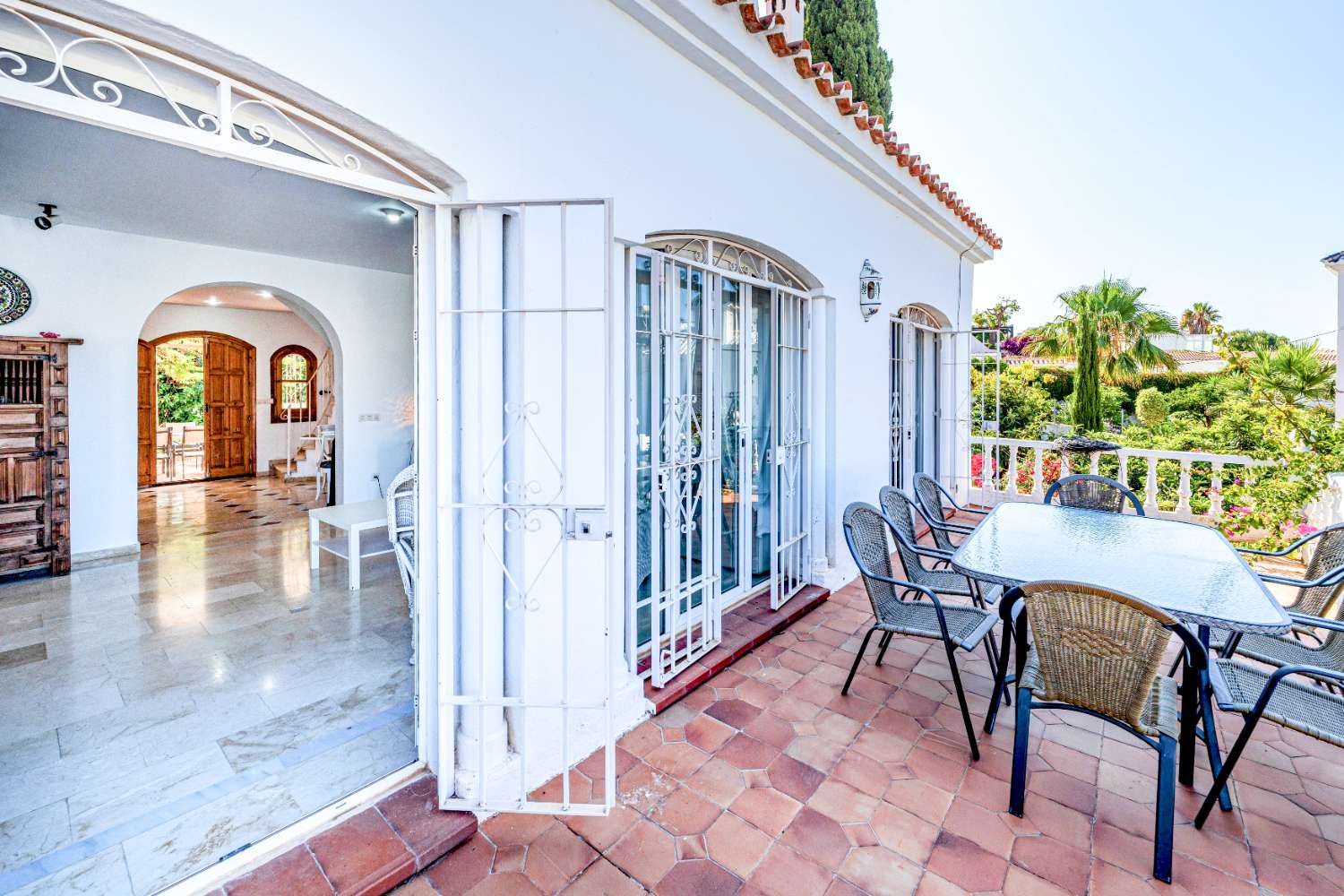 Impressive Four-Bedroom Villa with Sea Views in Nerja