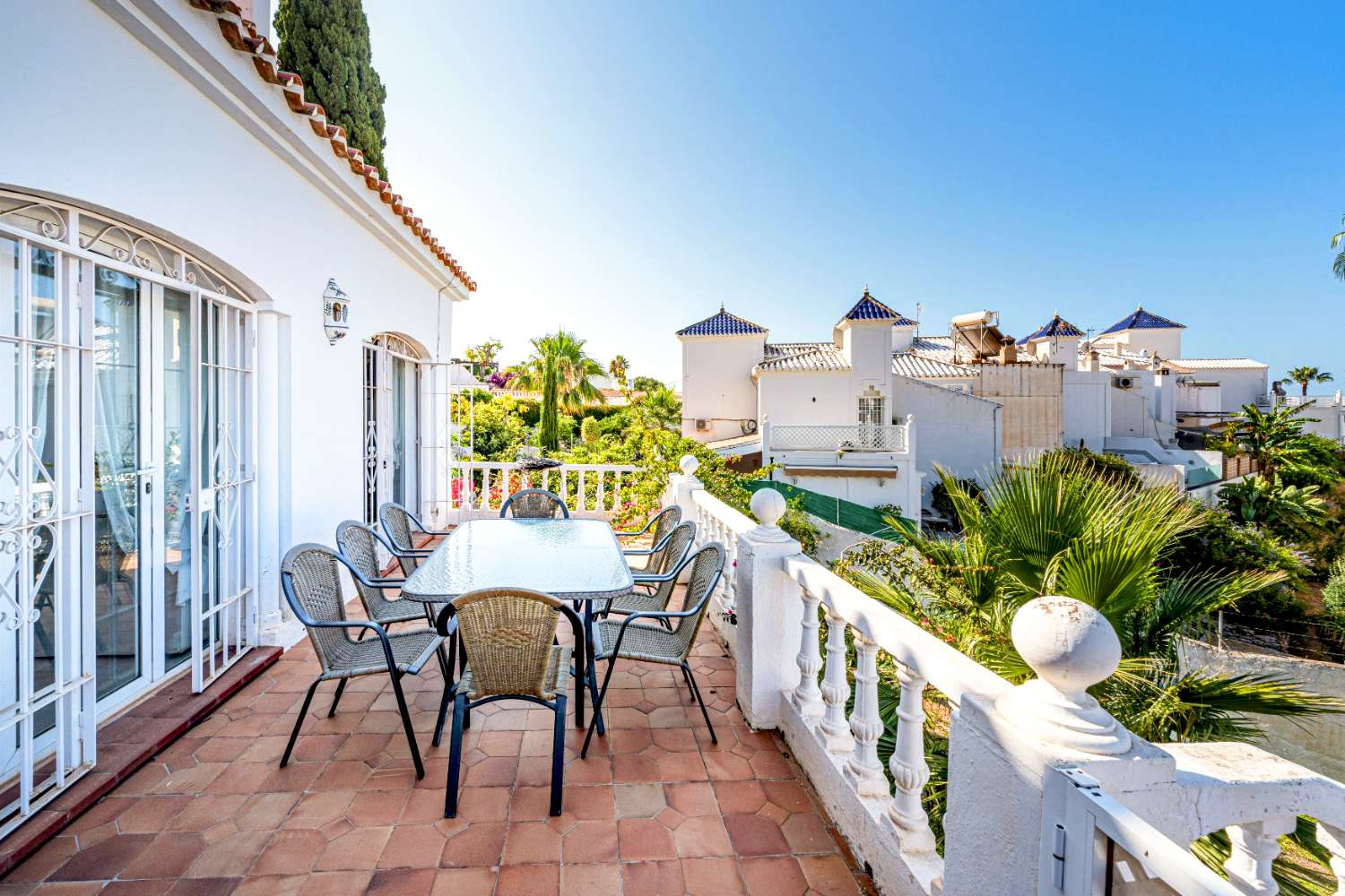Impressive Four-Bedroom Villa with Sea Views in Nerja