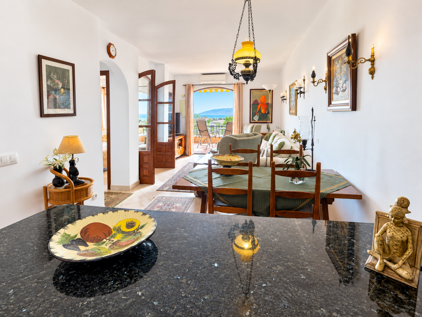 Söderläge lägenhet med 2 sovrum, två rymliga terrasser och panoramautsikt över havet i San Juan de Capistrano